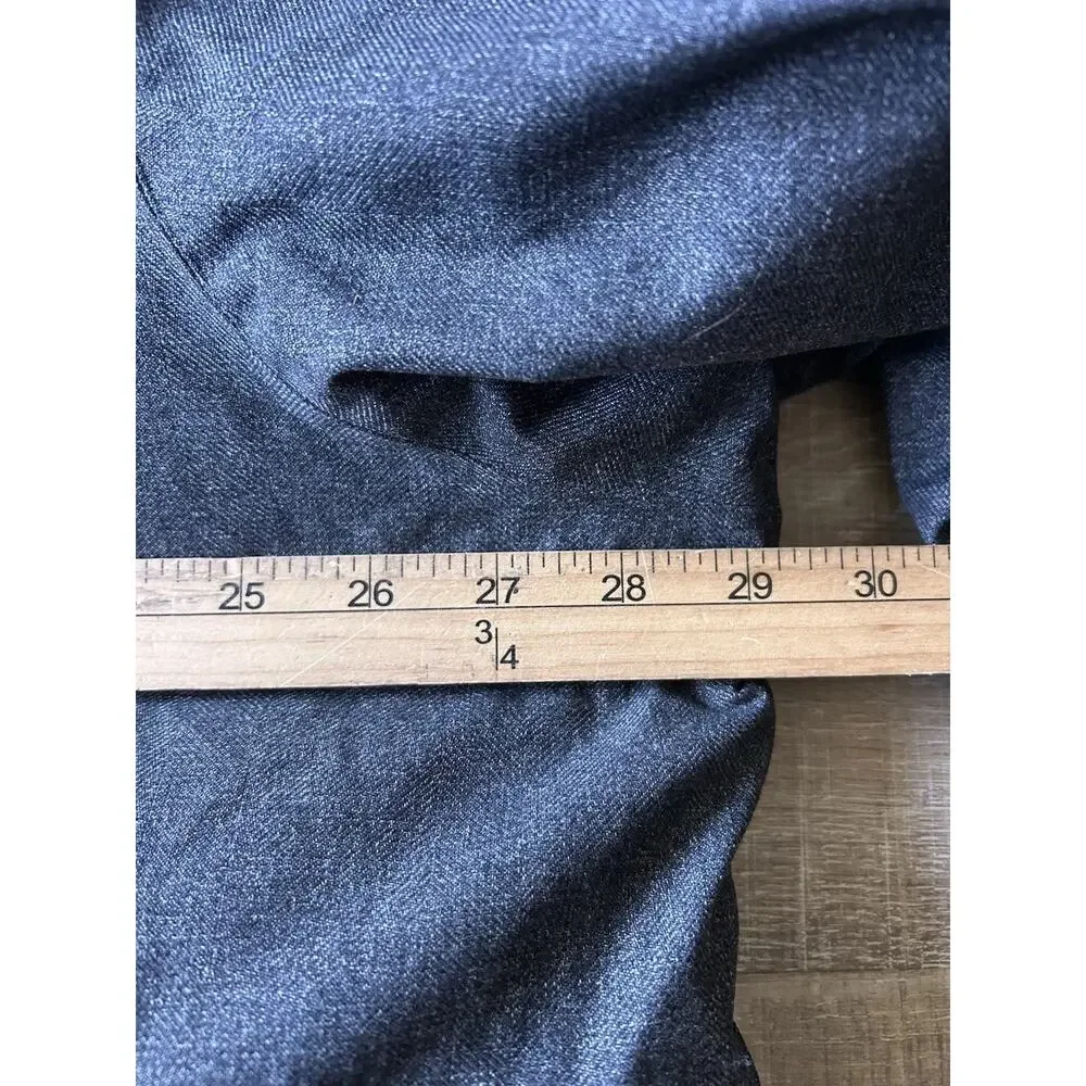 The North Face HyVent Goose Down Parka Mens XL Gray Hooded Fur Trim Coat